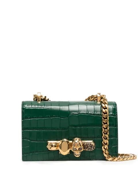 Alexander McQueen Mini Jewelled Satchel - Farfetch