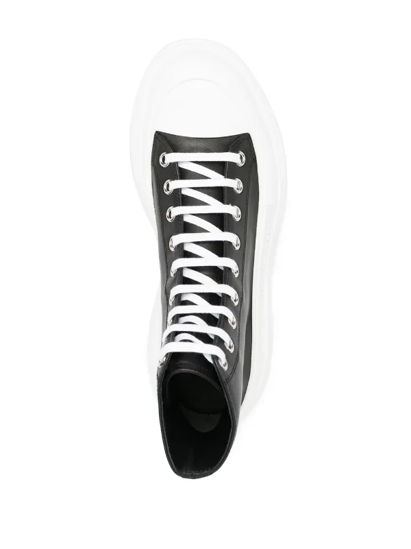 alexander mcqueen white laces