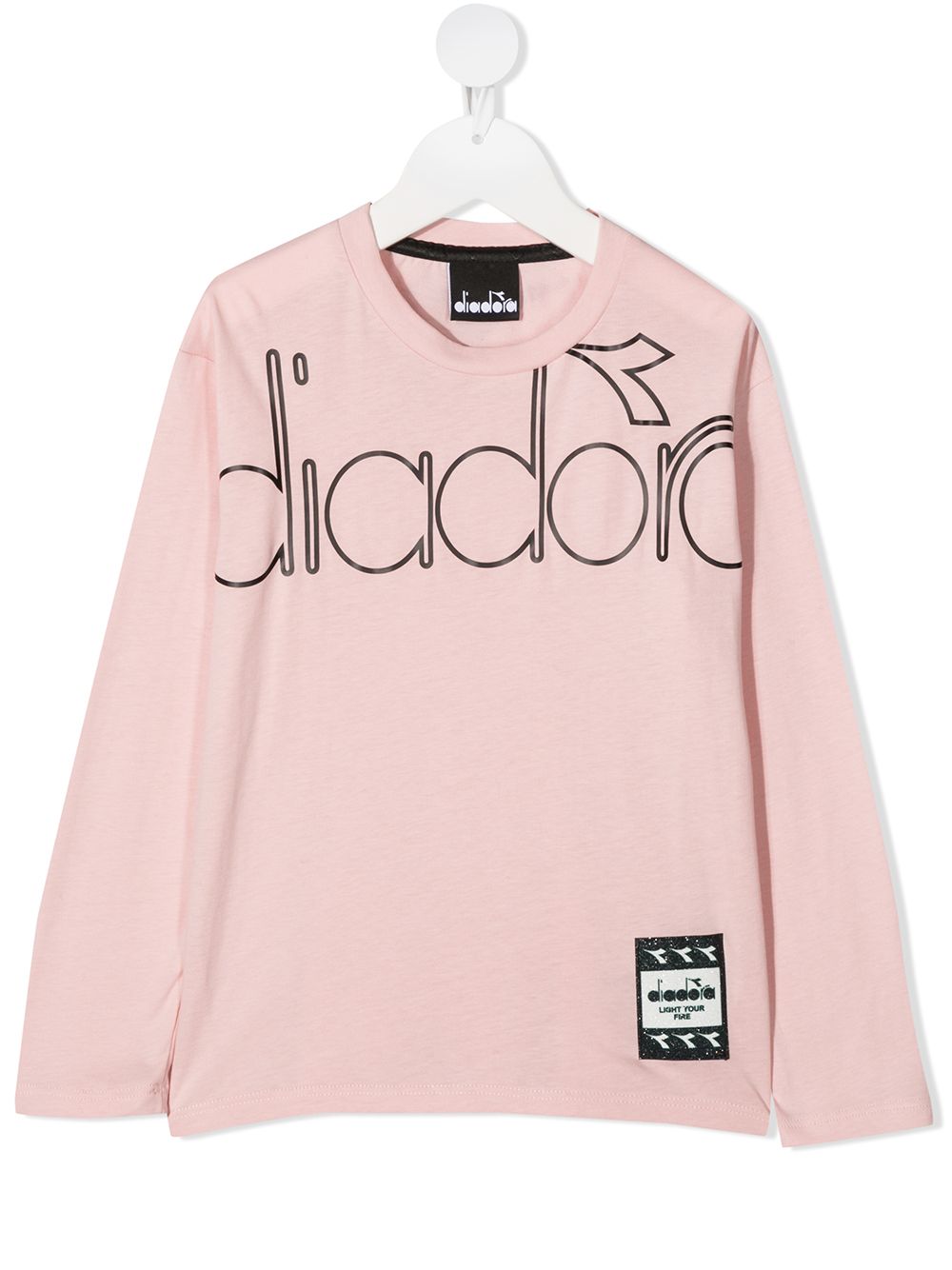 фото Diadora junior logo print t-shirt