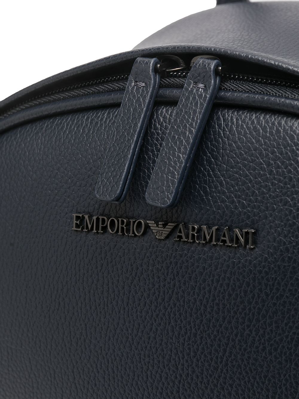 фото Emporio armani рюкзак из зернистой кожи