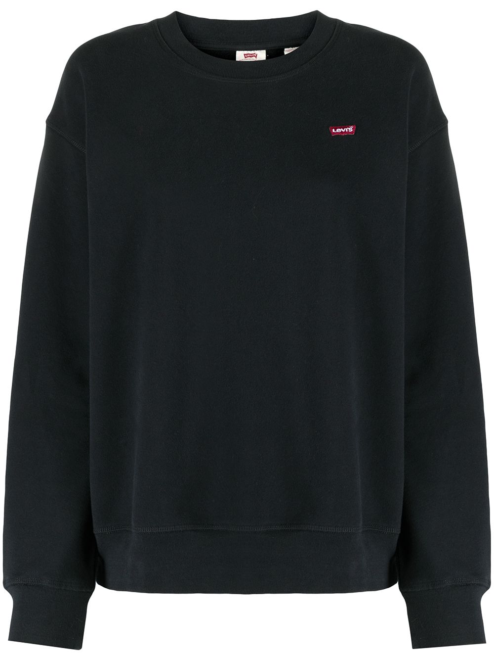 logo embroidered sweatshirt