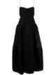 Image 1 of Cecilie Bahnsen Louie gathered matelassé silk dress