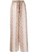 Image 1 of Zimmermann snakeskin palazzo pmts