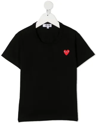 Comme Des Garcons Play Kids ハートパッチ Tシャツ 16075538_30311406_322.jpg