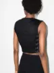 Dion Lee توب بتصميم كورسيه وبدون أكمام