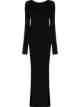 Image 1 of GAUGE81 low neck side slit gown