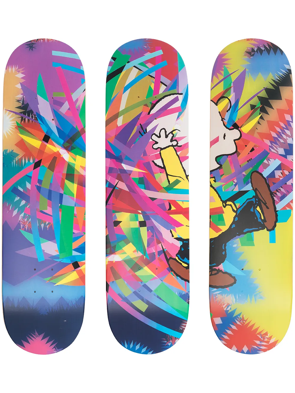 The Skateroom комплект из трех дек Peanuts x AVAF