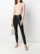Image 2 of Patrizia Pepe skinny fit faux leather trousers