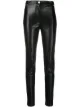 Image 1 of Patrizia Pepe skinny fit faux leather trousers