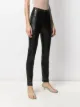 Patrizia Pepe skinny fit faux leather trousers