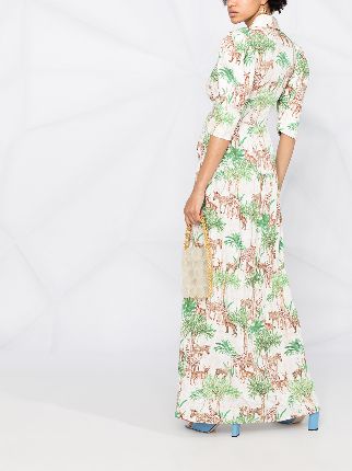 Savannah belted maxi dress展示图