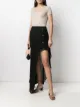 Image 2 of Patrizia Pepe asymmetric pleated skirt