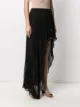 Patrizia Pepe asymmetric pleated skirt