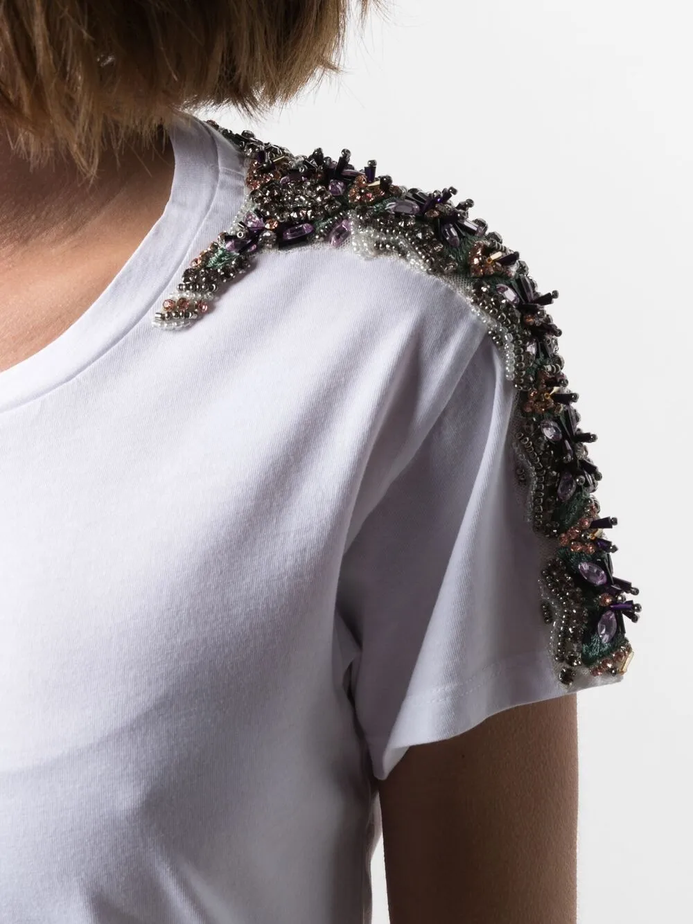 фото Patrizia pepe футболка с пайетками