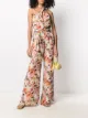 Image 2 of Patrizia Pepe floral print halter neck jumpsuit