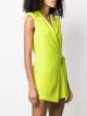 Patrizia Pepe sleeveless V-neck wrap playsuit
