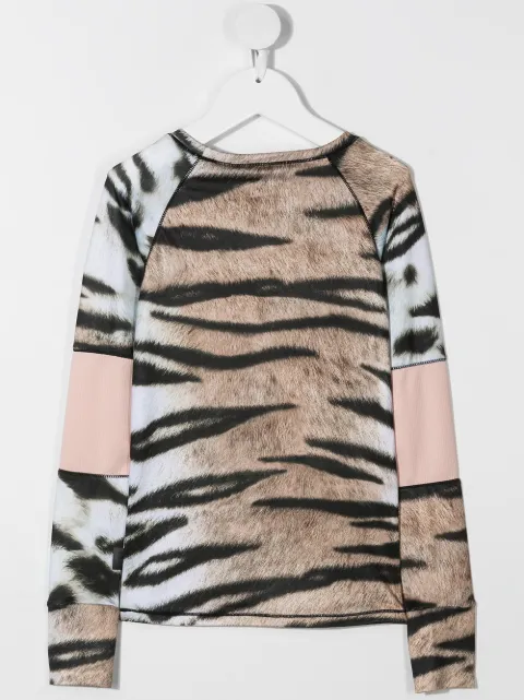 Shop Molo tiger-print T-shirt with Express Delivery - FARFETCH