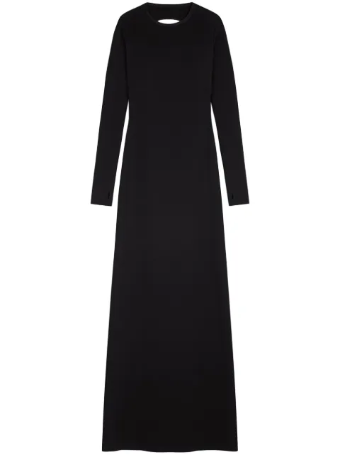 Givenchy cut-out long-sleeve maxi dress