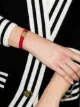 Image 2 of Valentino Garavani VLOGO Signature leather bracelet