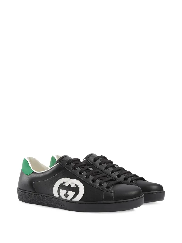 black gucci converse