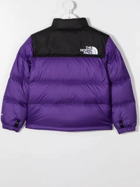 north face purple nuptse jacket