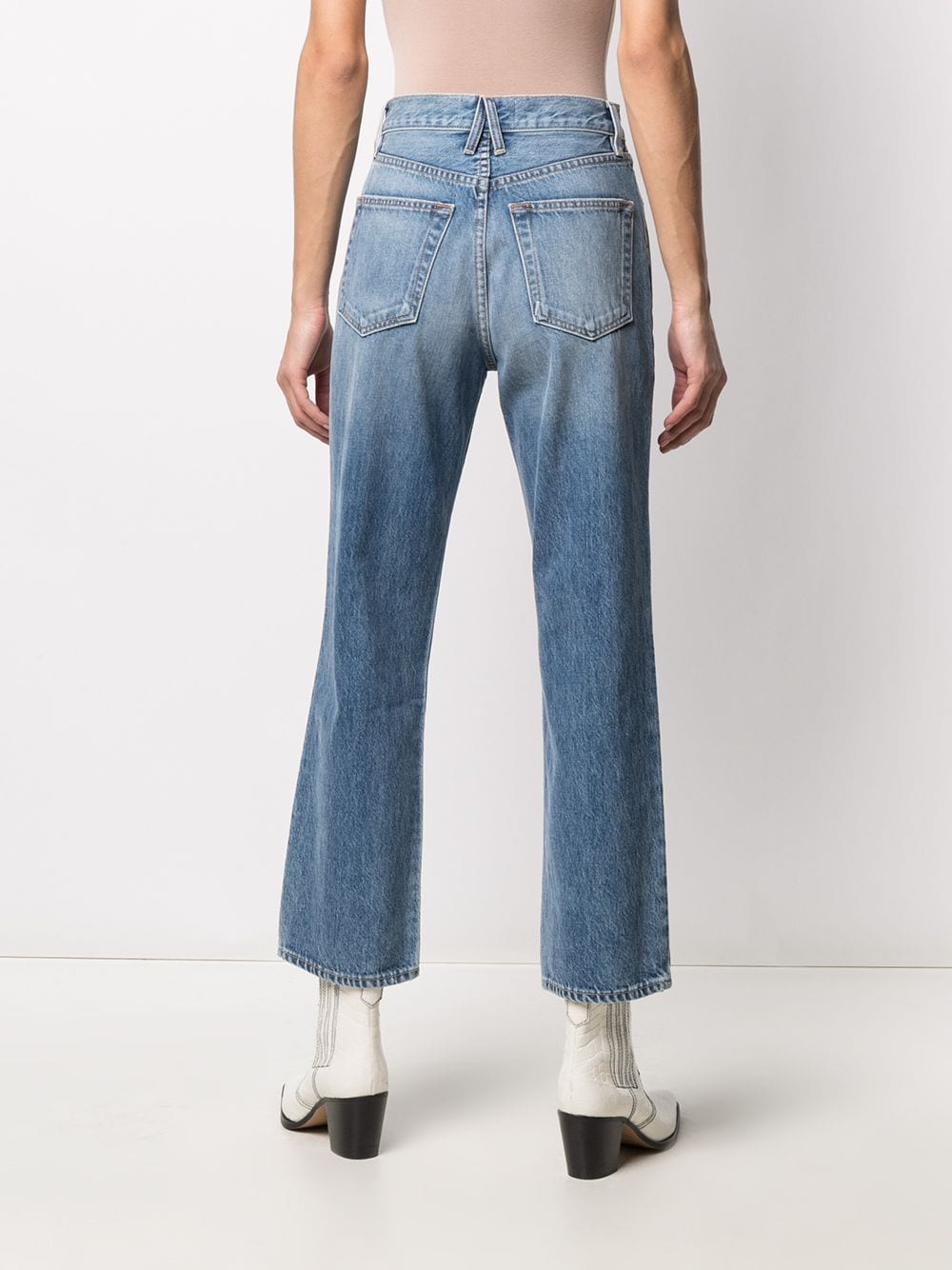 SLVRLAKE high-rise Cropped Jeans - Farfetch