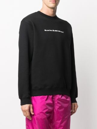 slogan print sweatshirt展示图