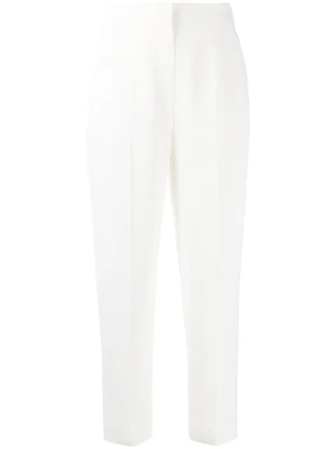 Alexander McQueen high-waisted cropped trousers