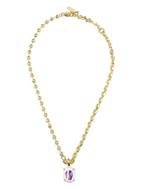 SWEETLIMEJUICE sterling silver cubic zirconia necklace