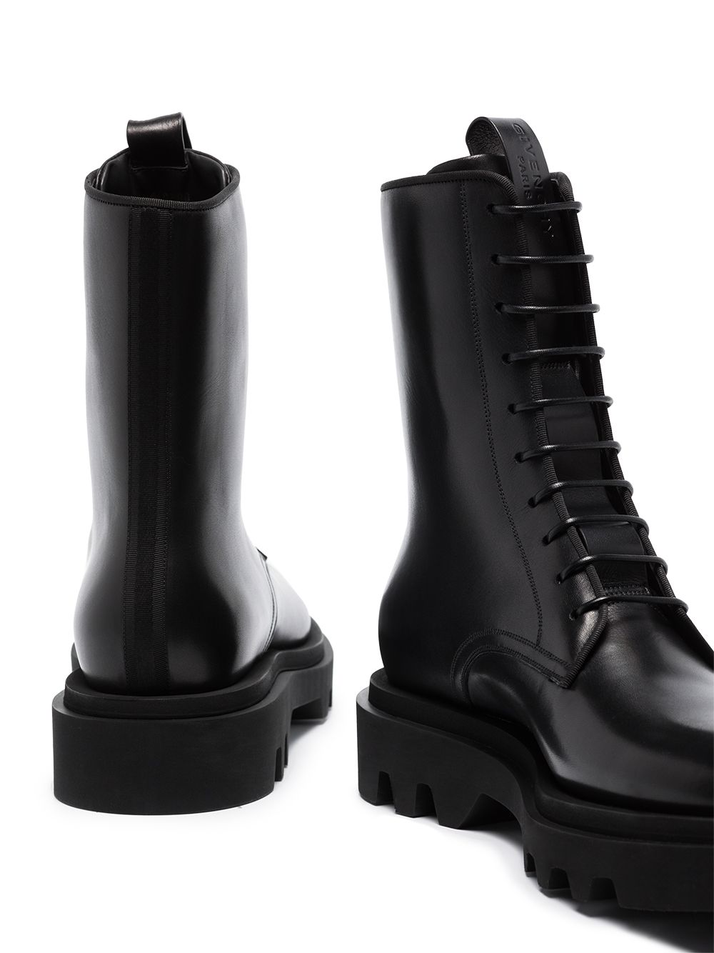 givenchy lace up boots