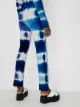 The Elder Statesman tie-dye knitted trousers