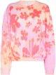 Image 1 of Collina Strada floral-print crew-neck sweatshirt