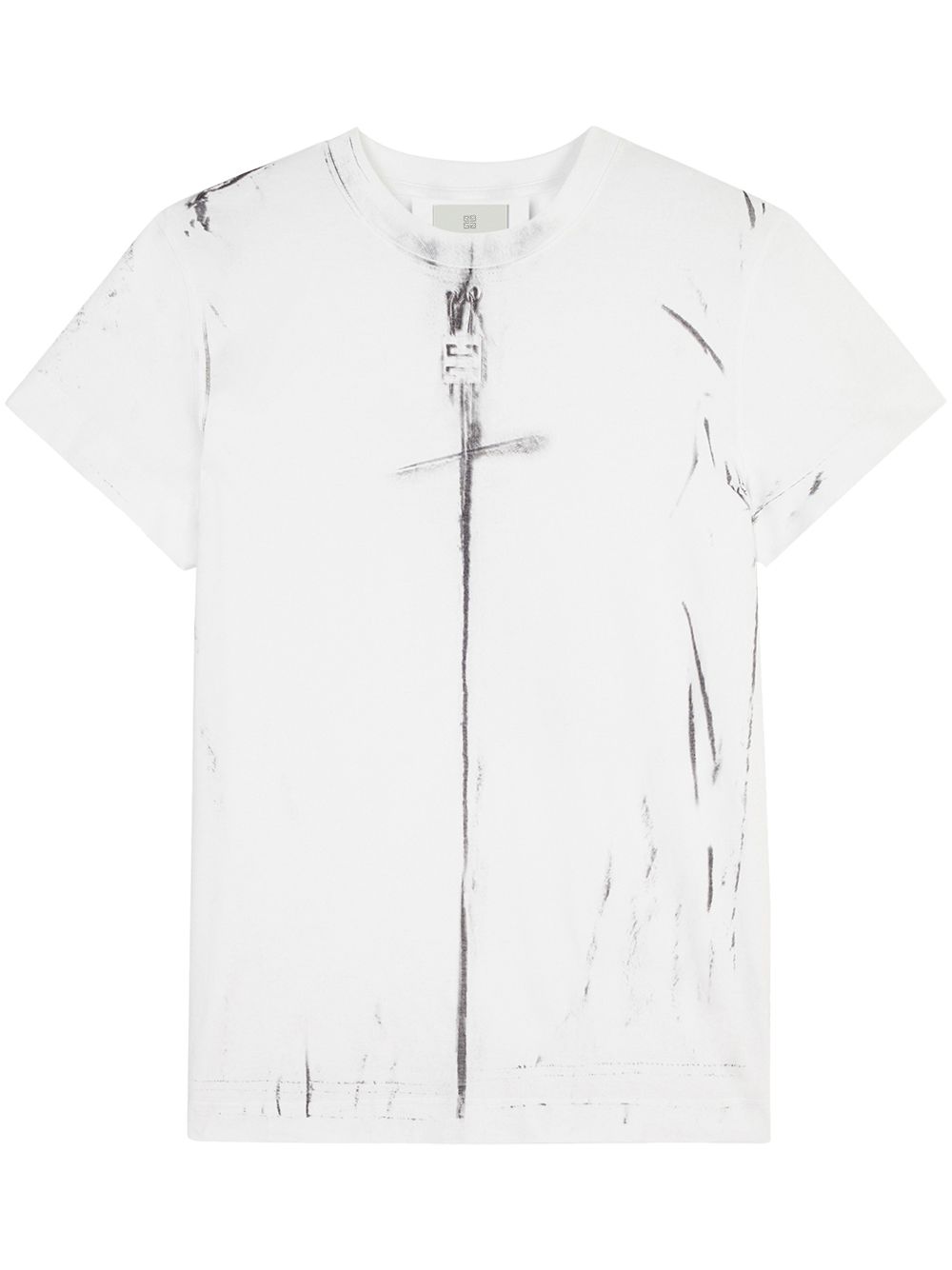 фото Givenchy футболка с эффектом тромплей