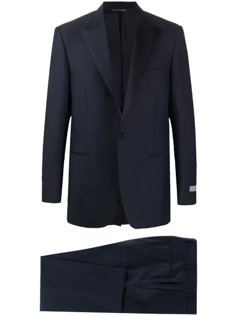 Canali single-breasted wool suit