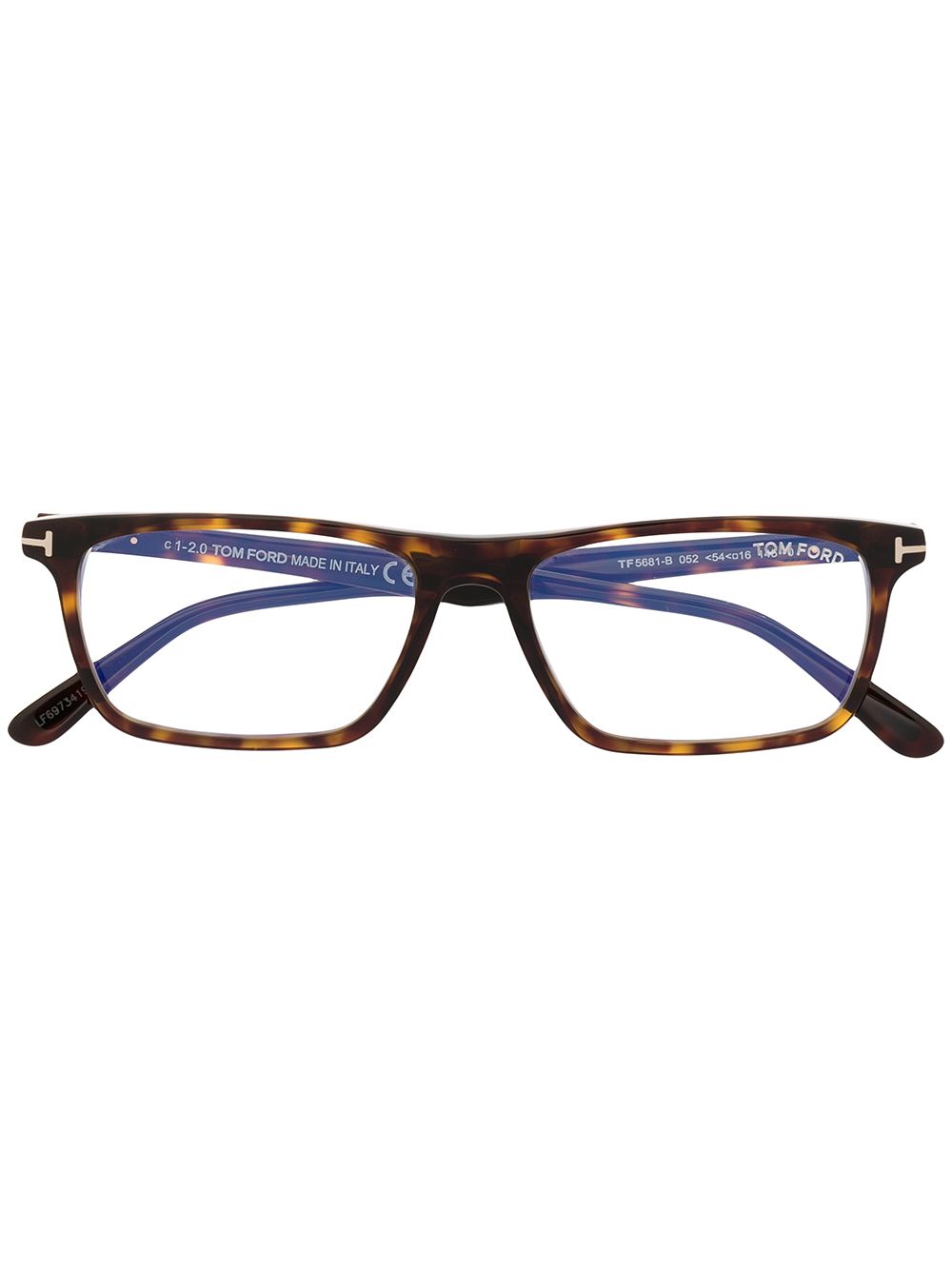 Image 1 of TOM FORD Eyewear rectangular-frame glasses