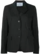 Image 1 of Prada Pre-Owned logo patch single-breasted jacket