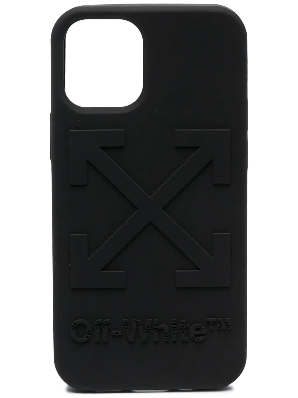 

Off-White funda con logo Arrows para iPhone 12 mini - Negro