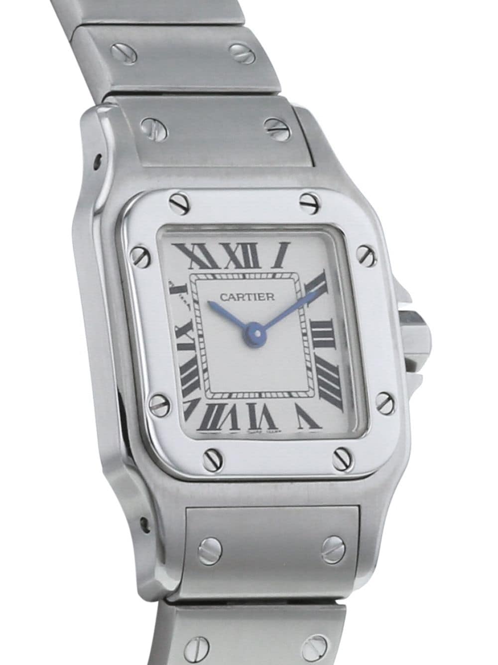 фото Cartier наручные часы santos galbée pre-owned 24 мм 2010-го года