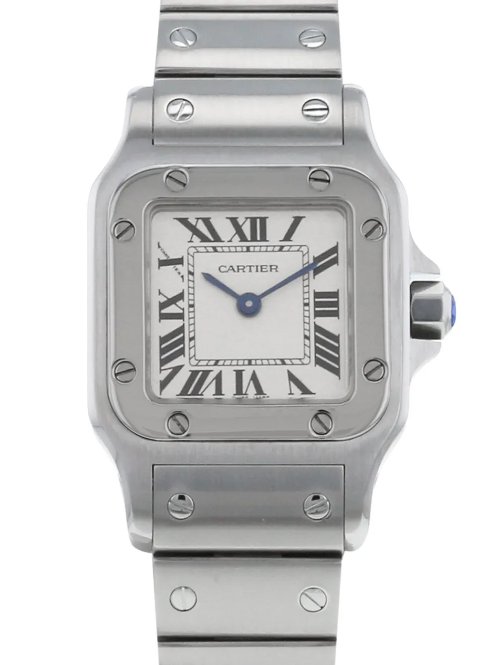 фото Cartier наручные часы santos galbée pre-owned 24 мм 2010-го года