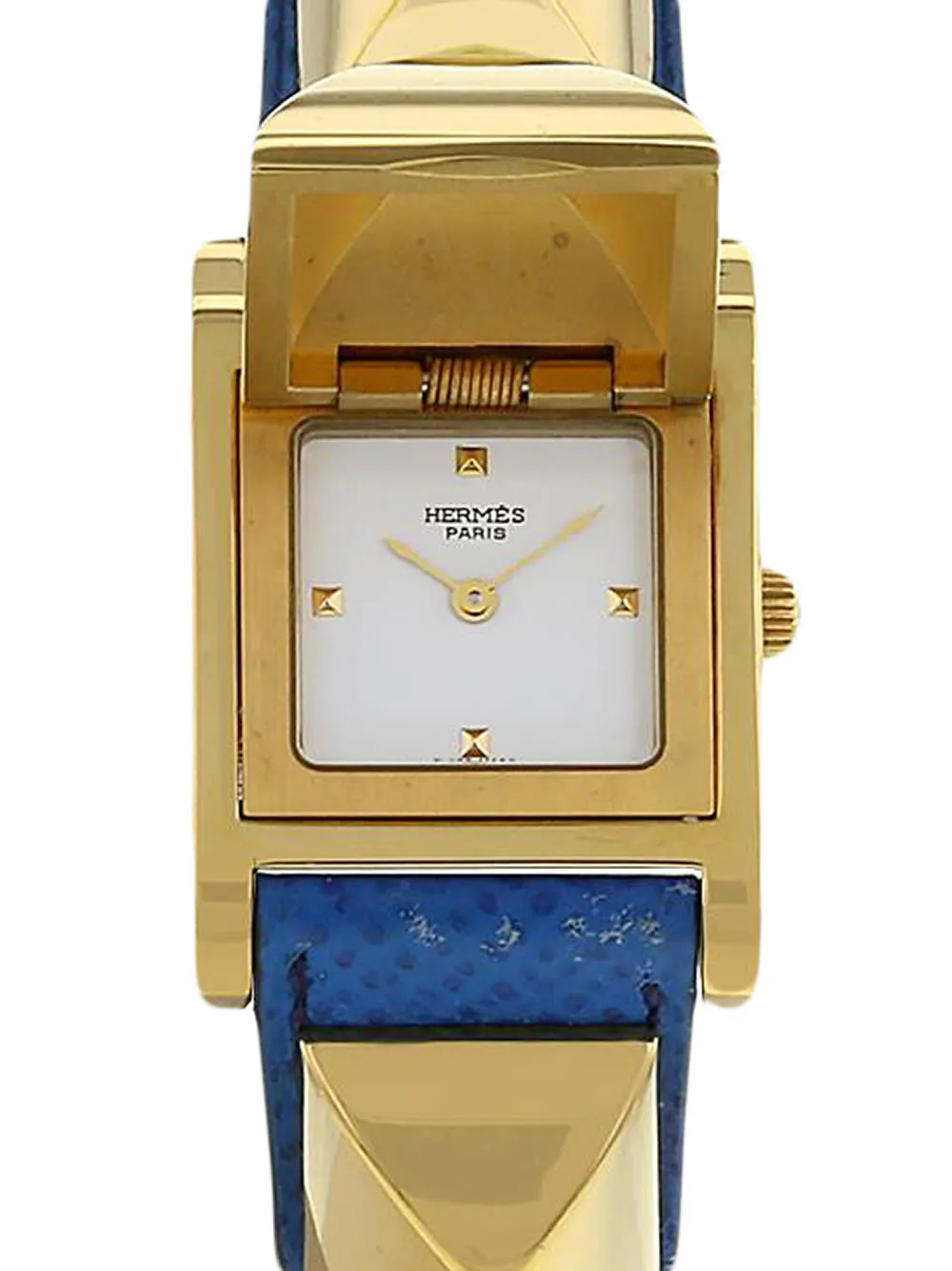 фото Hermès наручные часы médor pre-owned 23 мм 2000-х годов