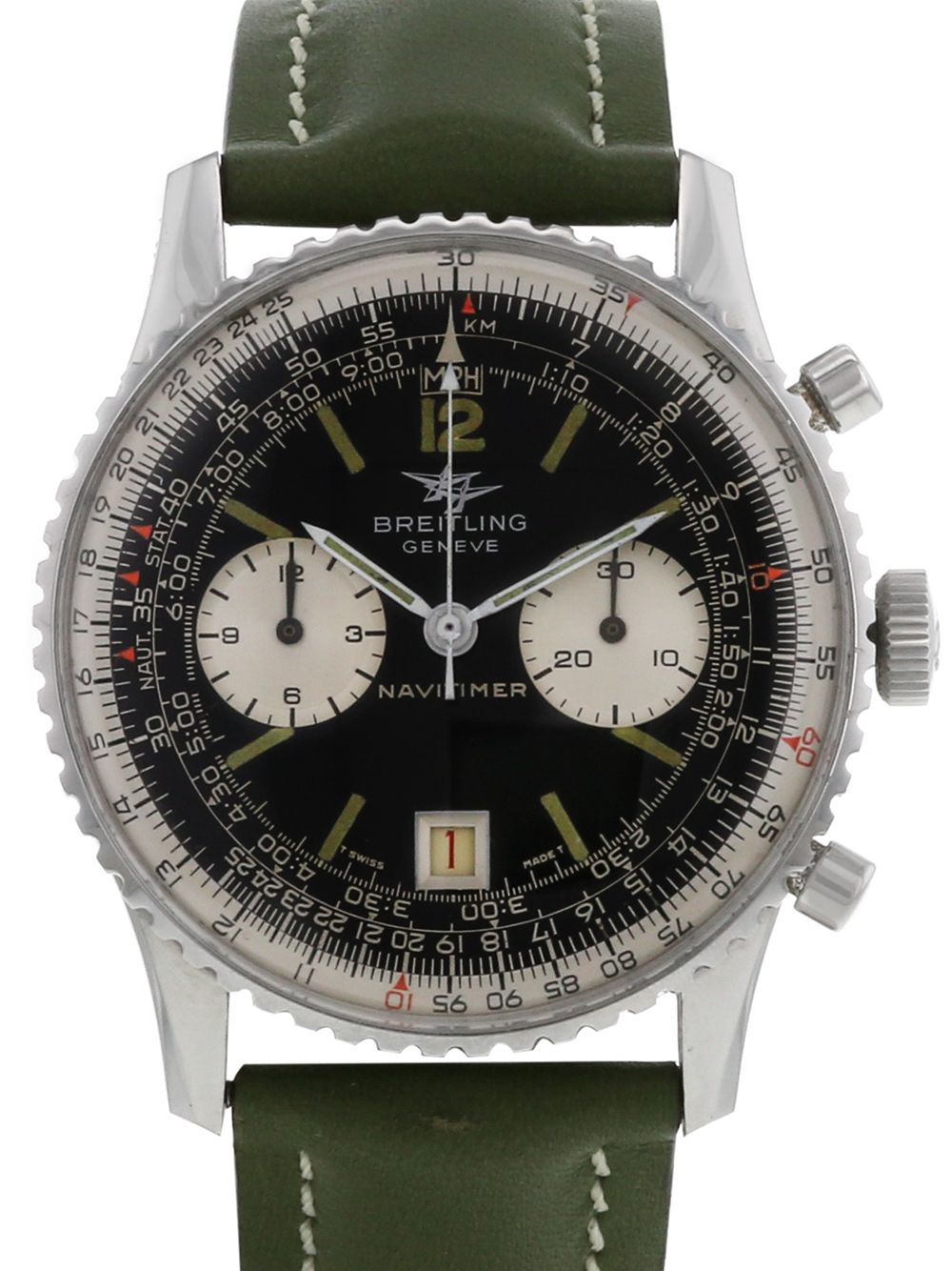 фото Breitling наручные часы navitimer pre-owned 41 мм 1970-х годов