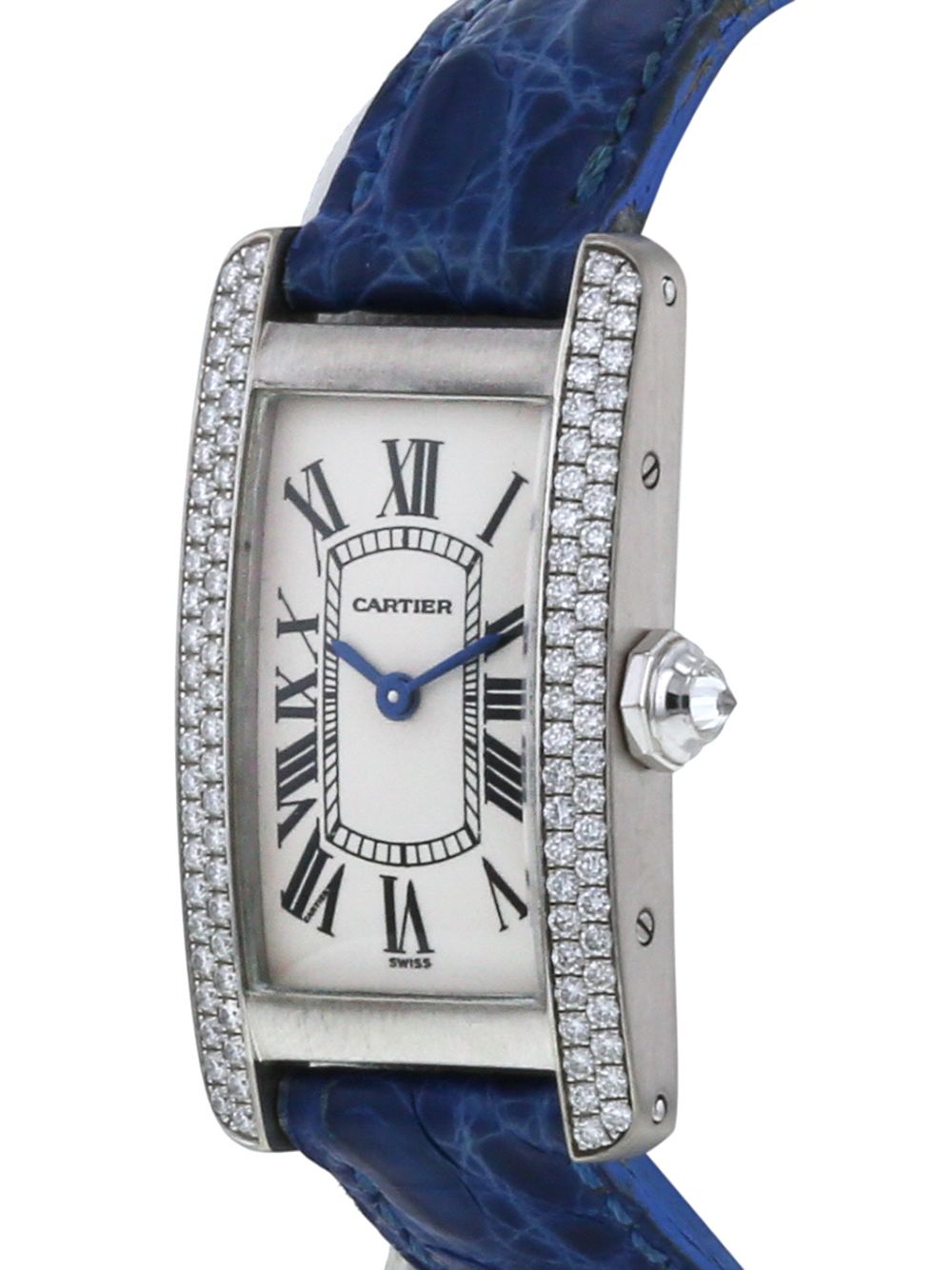 фото Cartier наручные часы américaine pre-owned 18 мм 2000-х годов