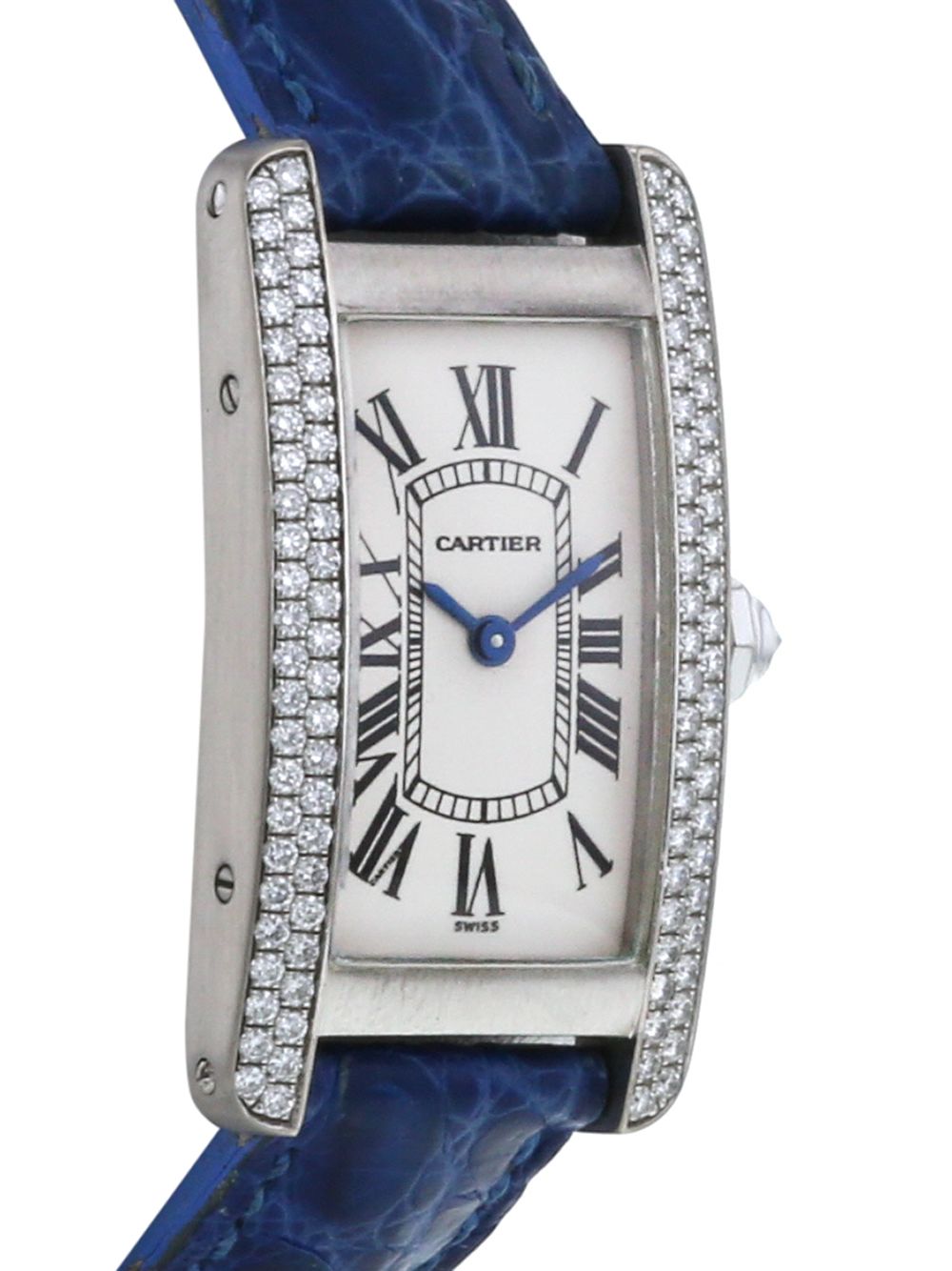 фото Cartier наручные часы américaine pre-owned 18 мм 2000-х годов