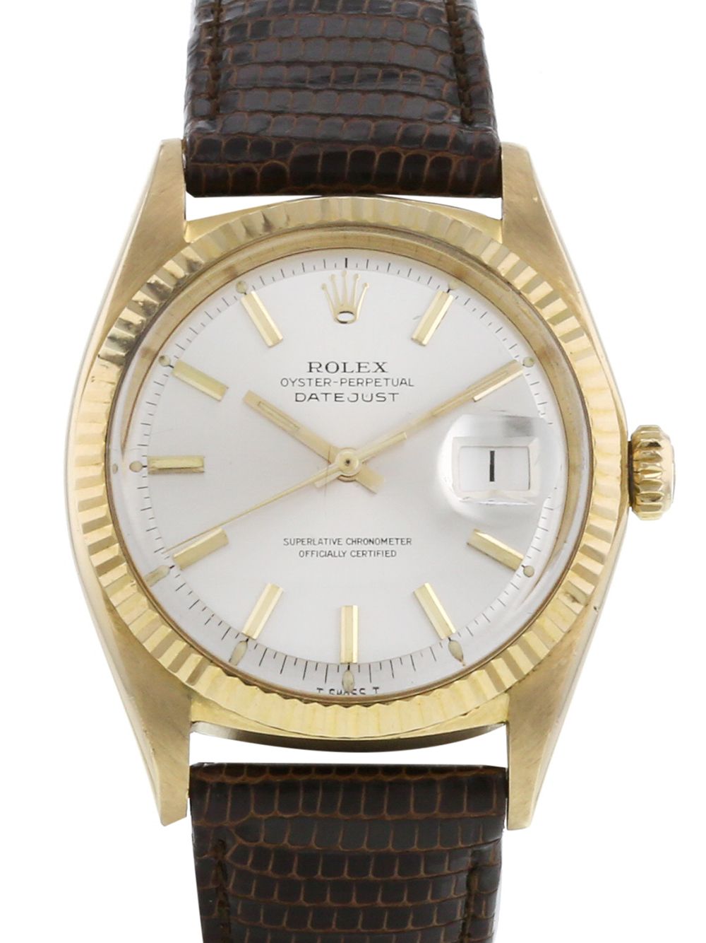 фото Rolex наручные часы datejust pre-owned 36 мм 1966-го года