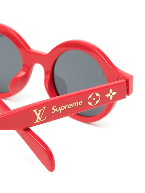 Louis Vuitton x Supreme 2017 pre-owned Downtown Sunglasses - Farfetch