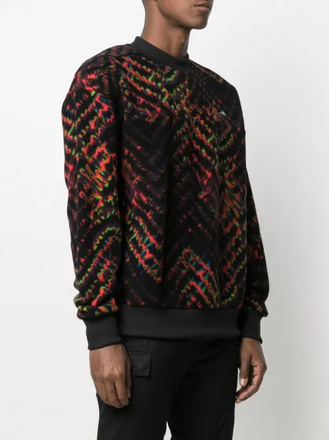 tie dye north face hoodie