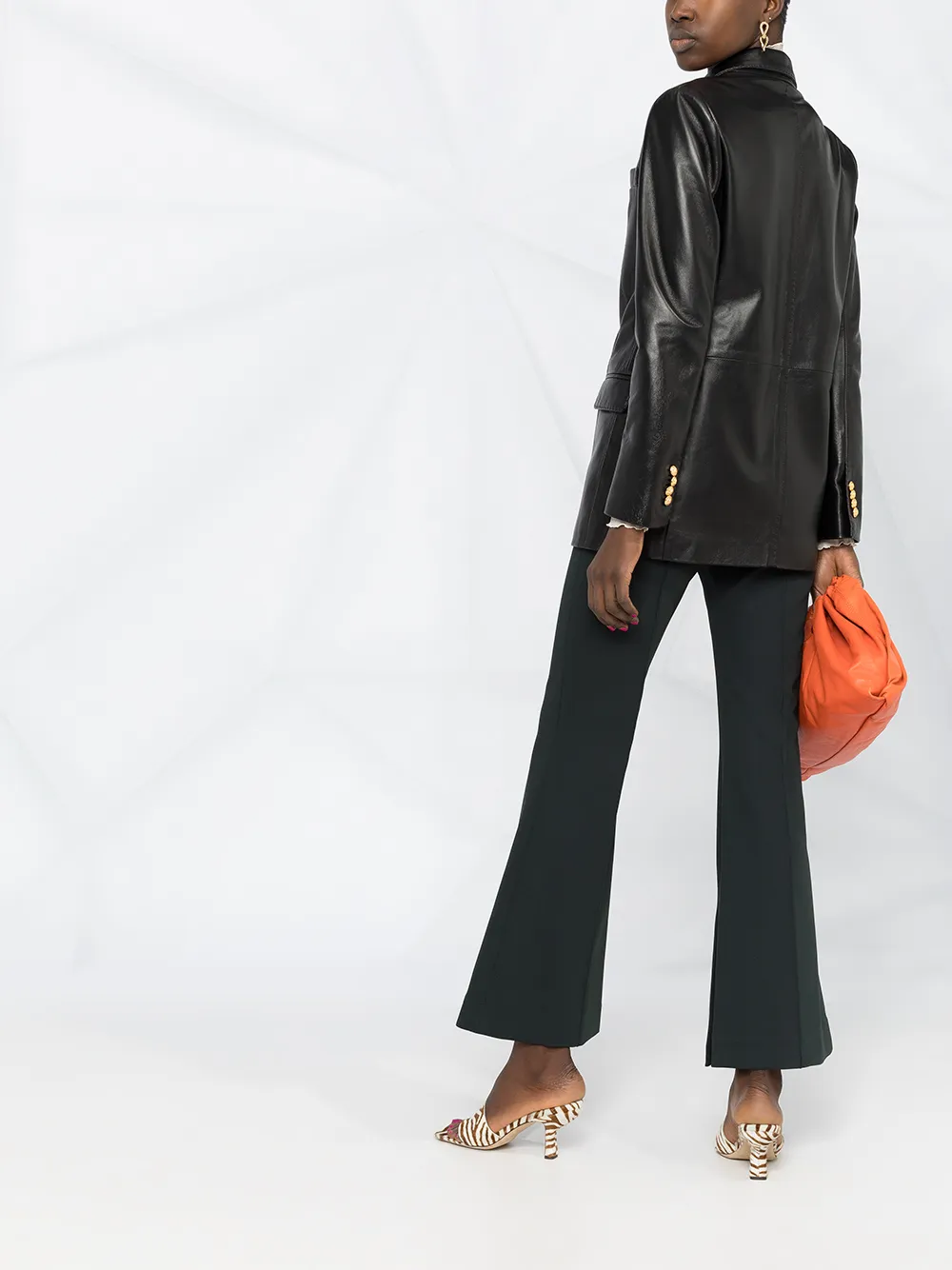 Tagliatore Jack met dubbele rij knopen Zwart