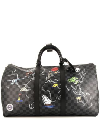 Louis Vuitton Vintage Keepall 50 Travel Bag, $6,506, farfetch.com