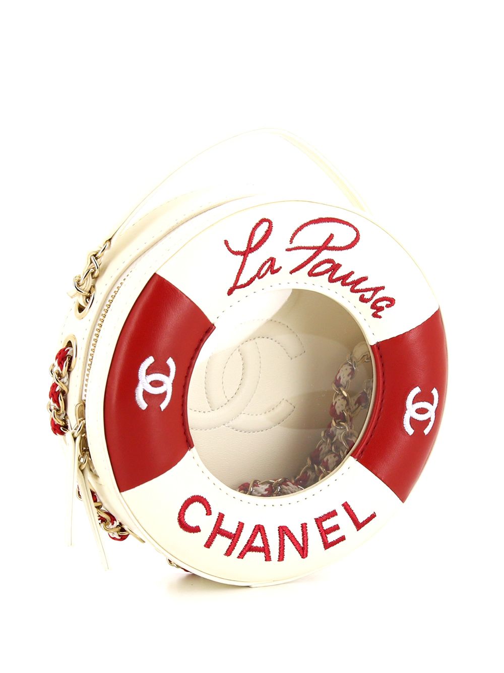 CHANEL Pre-Owned 2019 Limited Edition Life Ring two-way Bag - Farfetch