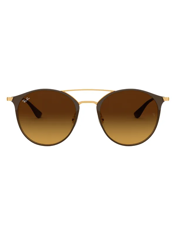 Ray-Ban RB3546 Sunglasses | Gold | FARFETCH display picture 1